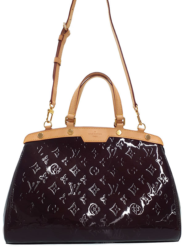 【LOUIS VUITTON】ルイヴィトン『モノグラム ヴェルニ ブレアMM』M91619 レディース 2WAYバッグ 1週間保証【中古】