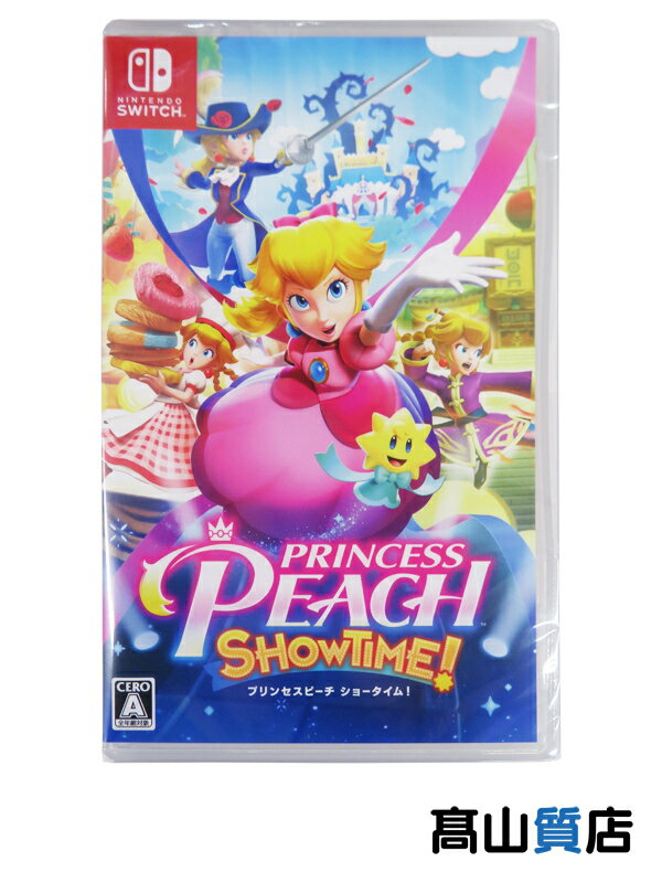 【Nintendo】【未使用品】任天堂『プリンセスピーチ Showtime!』HAC-P-AMJJA Switch ゲームソフト 1週間保証【中古】