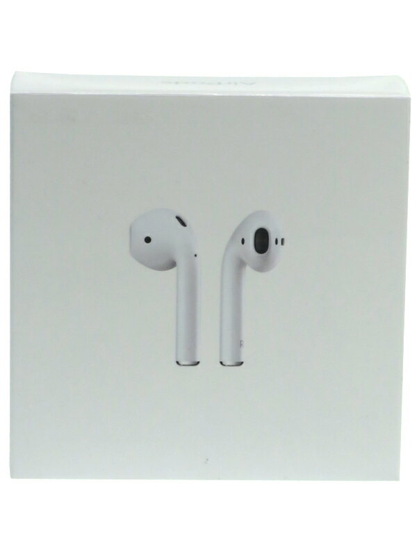 【Apple】【未使用品】アップル『AirPods 第2世代 with Charging Case』MV7N2J/A ワイヤレスイヤホン 1週間保証【中古】