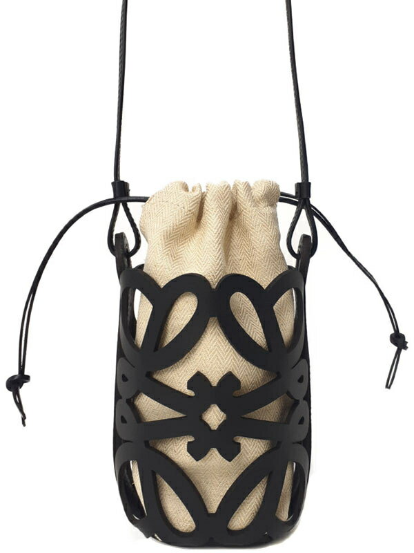 【完売必至】ロエベ■アナグラム カットアウト ショルダーバッグ LOEWE】ロエベ『アナグラムカットアウト ポケット』C922Y62X07