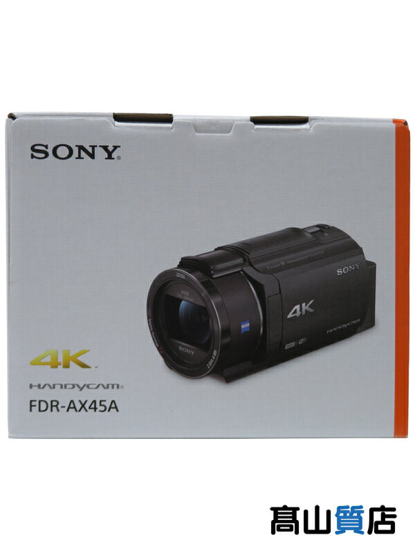 SONY̤ۡʡۥˡHANDYCAM ǥӥǥ ֥åFDR-AX45A(B) ǥ4Kӥǥ쥳...