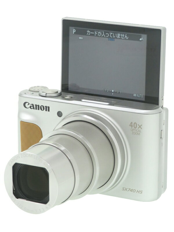 Canon】キヤノン『PowerShot SX740 HS シルバー』PSSX740HS(SL Canon】キヤノン『PowerShot SX740 HS シルバー』PSSX740HS(SL