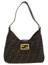 【FENDI】フェンディ『ズッカ柄 セミショルダーバッグ』26569 レディース 1週間保証【中古】