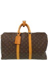 【LOUIS VUITTON】ルイヴィトン『モノグラム キーポル45』M41428 メンズ レディース ボストンバッグ 1週間保証【中古】