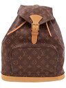 【LOUIS VUITTON】ルイヴィトン『モノグラム モンスリ』M51135 レディース バックパック 1週間保証【中古】