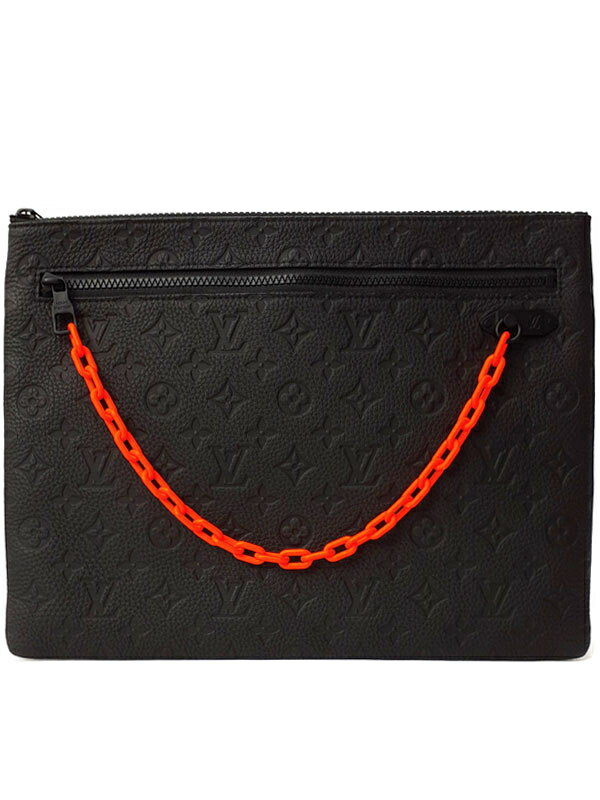 【LOUIS VUITTON】ルイヴィトン『トリヨン モノグラム ポシェットA4』M67461 メンズ クラッチバッグ 1週間保証【中古】