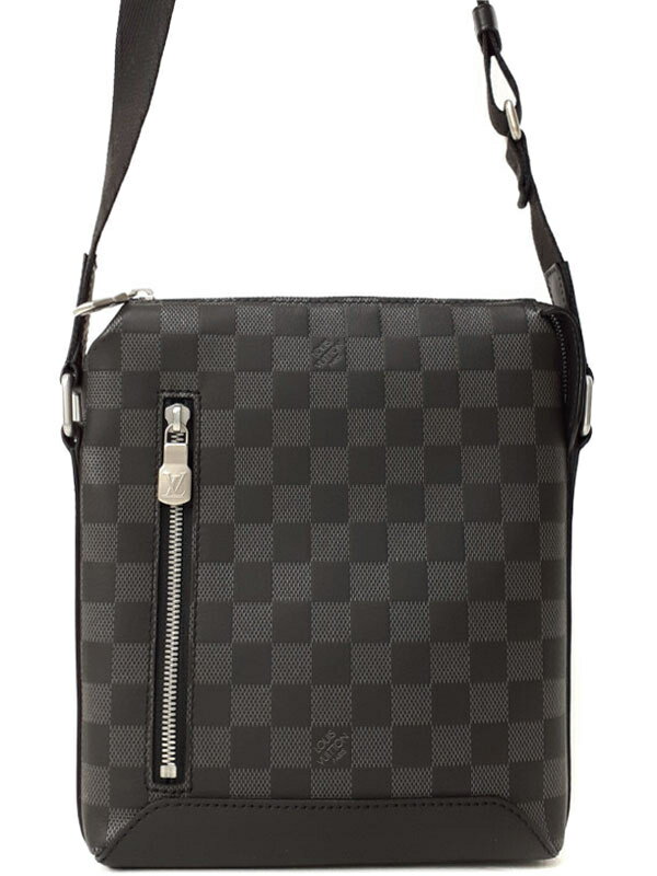 【LOUIS VUITTON】ルイヴィトン『ダミエ アンフィニ ディスカバリー メッセンジャーPPM』N40122 メンズ ショルダーバッグ 1週間保証【中古】