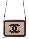 【CHANEL】シャネル『CCフィリグリー マトラッセ チェーンショルダーバッグ』A84452 レディース 1週間保証【中古】