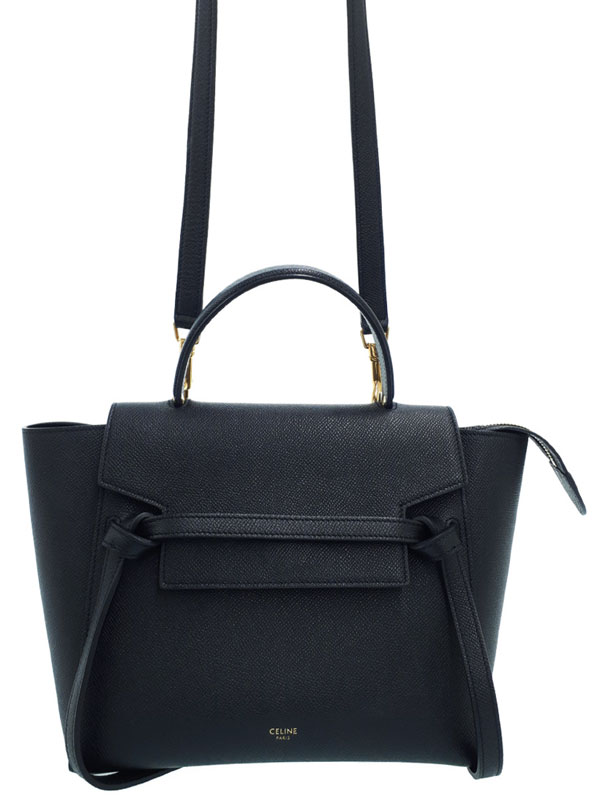 【CELINE】セリーヌ『ベルトバッグ マイクロ』189153 レディース 2WAYバッグ 1週間保証【中古】