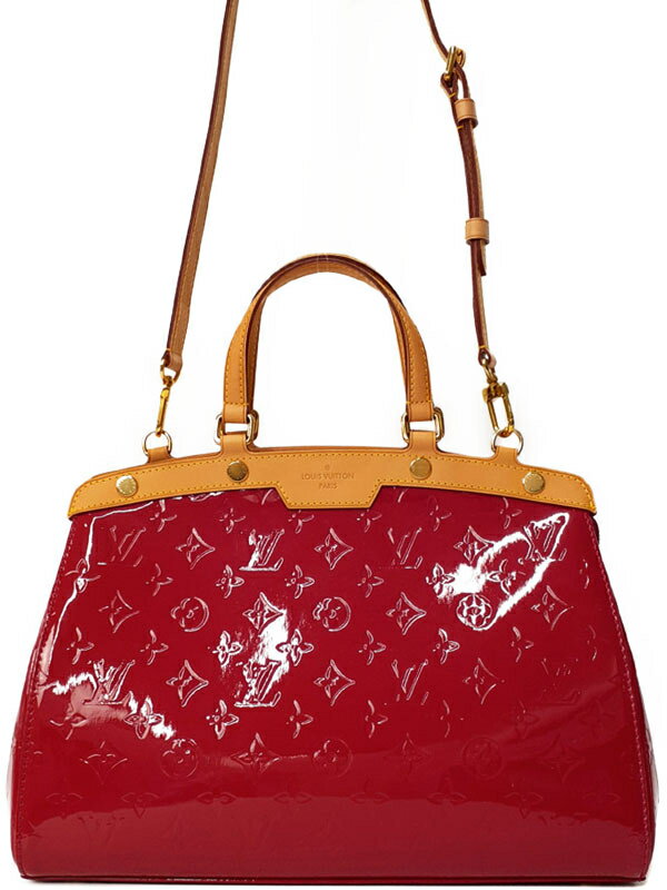 【LOUIS VUITTON】ルイヴィトン『モノグラム ヴェルニ ブレアMM』M91798 レディース 2WAYバッグ 1週間保証【中古】