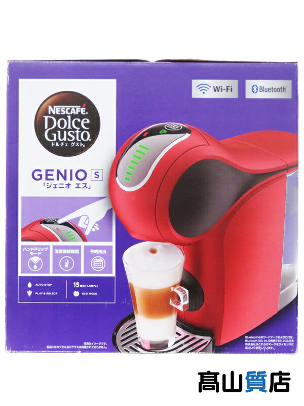 【Nestle】【未使用品】ネスレ『ネスカフェ ドルチェグスト GENIO S レッドメタル』EF1058-RM コーヒーメーカー 1週間保証【中古】