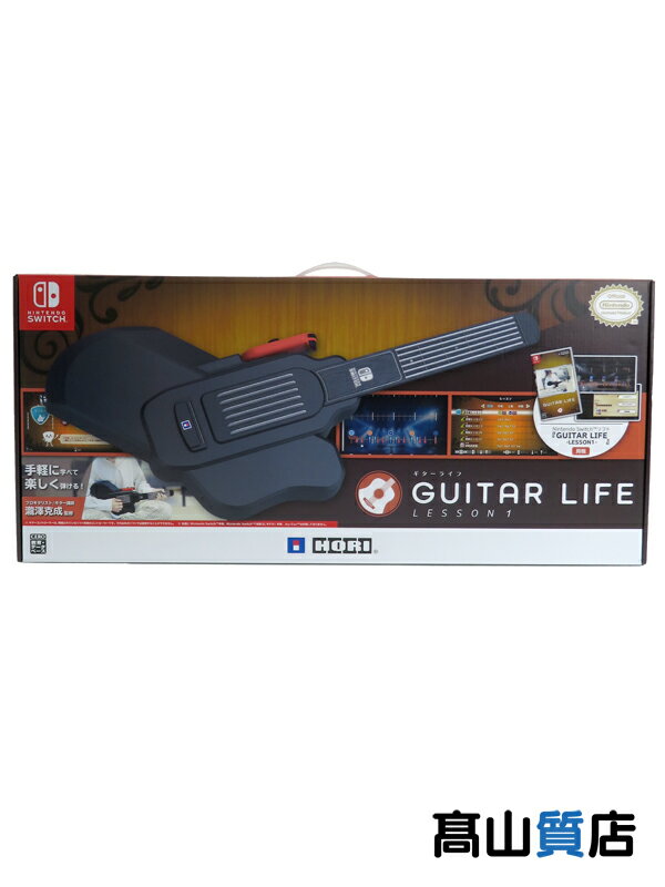 【HORI】【未使用品】ホリ『GUITAR LIFE -LESSON1-』NSW-509 Switch ゲームソフト 1週間保証【中古】