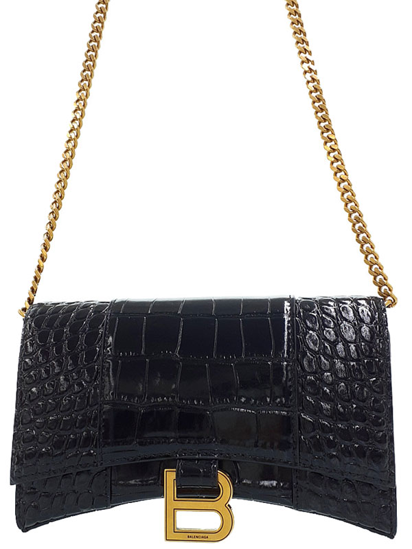 【BALENCIAGA】バレンシアガ『アワーグラス チェーンウォレット』656050 レディース 1週間保証【中古】のサムネイル