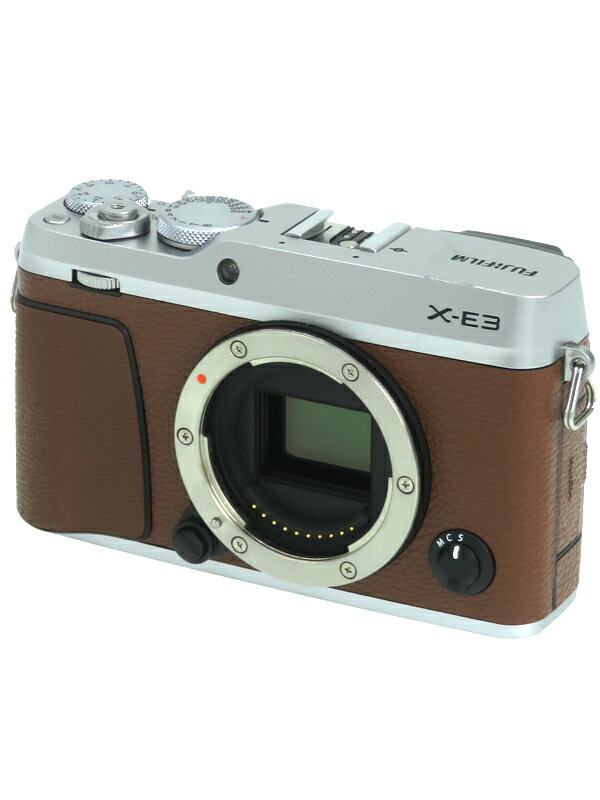 FUJIFILM】富士フイルム『FUJIFILM X-E3 ボディ ブラウン』2017 FUJIFILM】富士フイルム『FUJIFILM X-E3 ボディ ブラウン』2017