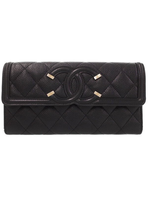 25a♡CHANEL 二つ折り 財布 8240099310013.jpg