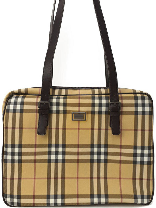 BURBERRY】バーバリー『チェック柄 トートバッグ』メンズ BURBERRY】バーバリー『チェック柄 トートバッグ』メンズ