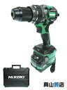 【HiKOKI】【未使用品】ハイコーキ『18V 13mm 振動ドライバドリル』DV18DC 電動工具 1週間保証【中古】