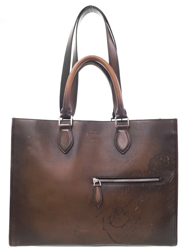 Berluti】ベルルッティ『ウリス カリグラフィ トートバッグ Berluti】ベルルッティ『ウリス カリグラフィ トートバッグ