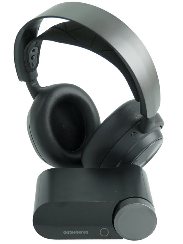 【SteelSeries】スティールシリーズ『PC&PlayStation用 Arctis Nova Proワイヤレス ブラック』61520J 2022年9月発売 ゲーミングヘッドセット 1週間保証【中古】