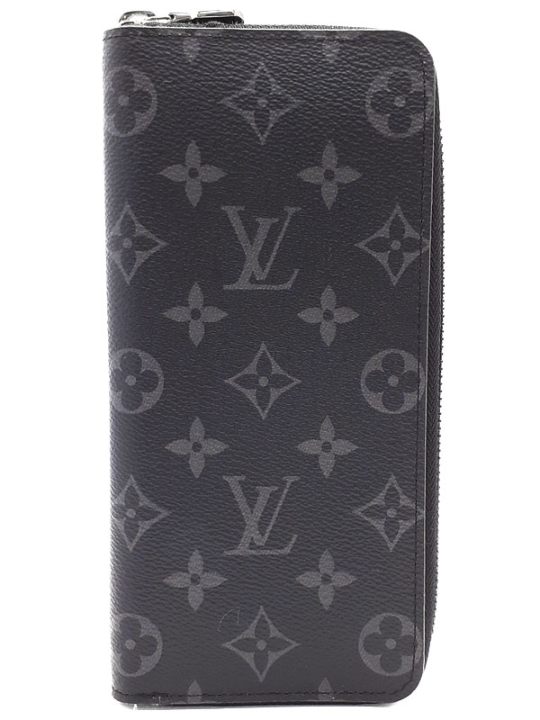 【LOUIS VUITTON】ルイヴィトン『モノグラム エクリプス ジッピーウォレット ヴェルティカル』M62295 メンズ ラウンドファスナー長財布 1週間保証【中古】のサムネイル