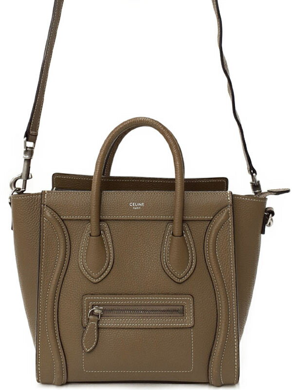 CELINE】セリーヌ『ラゲージ ナノ』189243DRU.09SO レディース CELINE】セリーヌ『ラゲージ ナノ』189243DRU.09SO レディース
