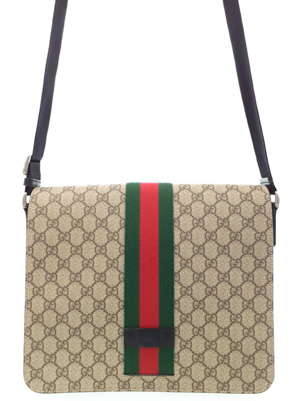 GUCCI】グッチ『GGスプリーム ショルダーバッグ』475432 メンズ GUCCI】グッチ『GGスプリーム ショルダーバッグ』475432 メンズ
