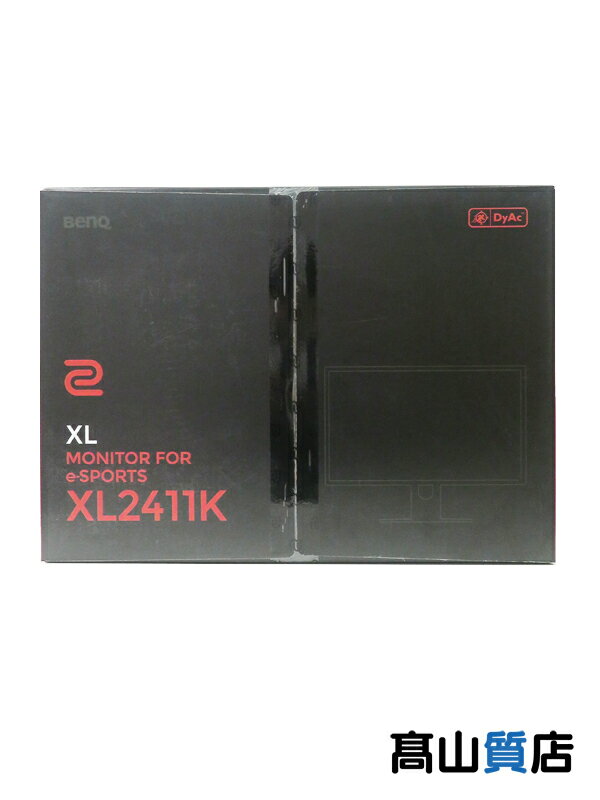 【BenQ】【未使用品】ベンキュー『24インチ ゲーミングモニター for e-Sports』XL2411K-JP ディスプレイ 1週間保証【中古】