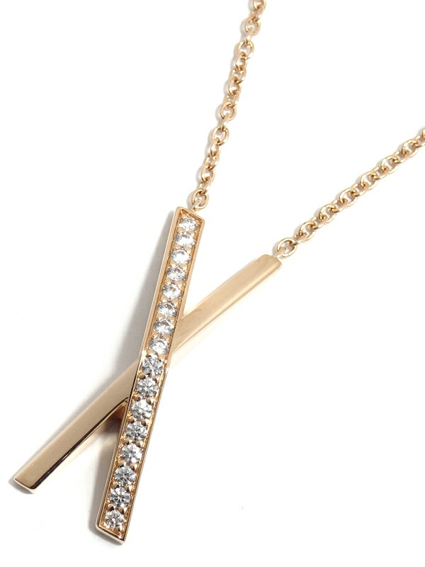 TIFFANY&Co.】ティファニー『K18PG アトラス X ペンダント TIFFANY&Co.】ティファニー『K18PG アトラス X ペンダント