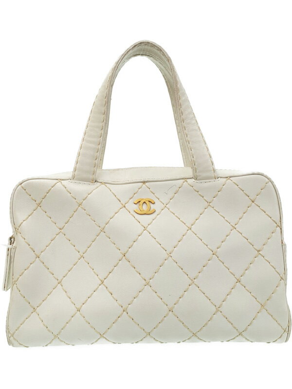 CHANEL】シャネル『ワイルドステッチ ハンドバッグ』A14692 CHANEL】シャネル『ワイルドステッチ ハンドバッグ』A14692