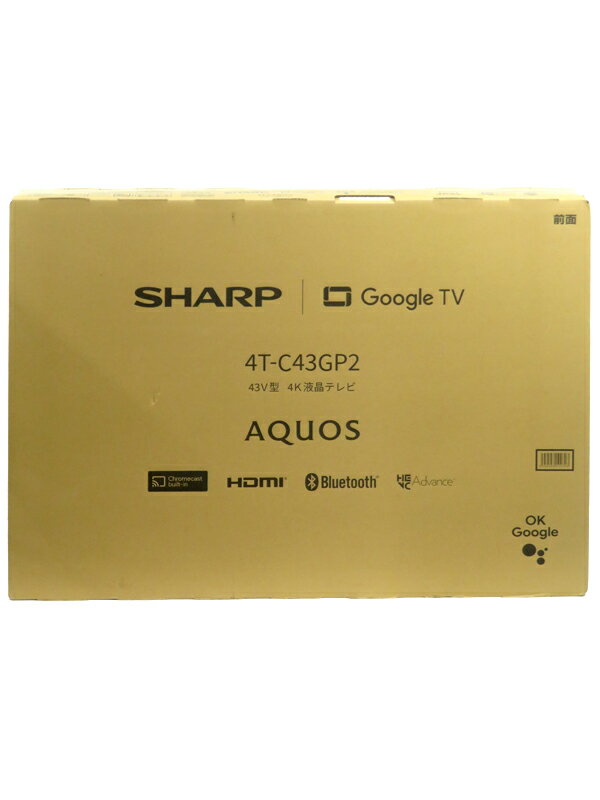 SHARP】【訳あり未使用品】シャープ『AQUOS XLED GP2ライン 43V SHARP】【訳あり未使用品】シャープ『AQUOS XLED GP2ライン 43V