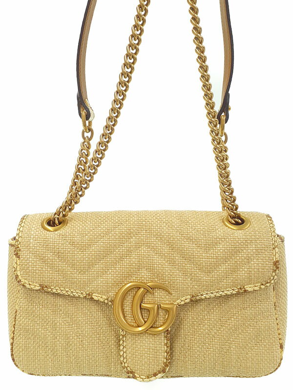 GUCCI】グッチ『GGマーモント スモール ショルダーバッグ GUCCI】グッチ『GGマーモント スモール ショルダーバッグ