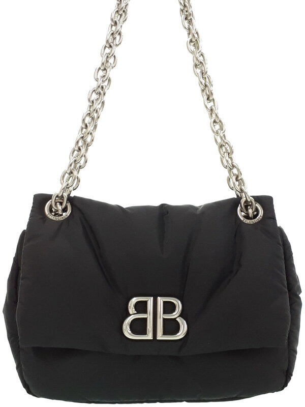 送料関税込☆BALENCIAGA モナコ ミニ ショルダーバッグ☆超人気 BALENCIAGA】バレンシアガ『モナコ ミニ チェーンショルダー