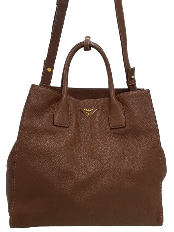 PRADA】プラダ『レザー 2WAYトートバッグ』BN2671 レディース PRADA】プラダ『レザー 2WAYトートバッグ』BN2671 レディース