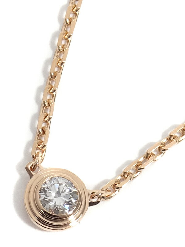 Cartier】カルティエ『K18PG カルティエ ダムール ネックレス XS Cartier】カルティエ『K18PG カルティエ ダムール ネックレス XS