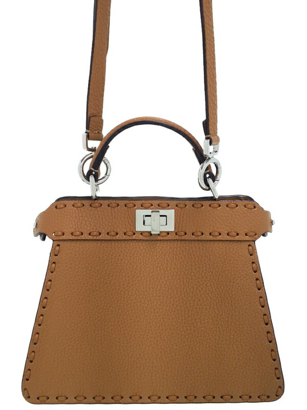 【FENDI】フェンディ『セレリア ピーカブー アイシーユー プチ』8BN335 レディース 2WAYバッグ 1週間保証【中古】のサムネイル