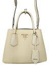 【PRADA】プラダ『ドゥーブレ レザー ミニバッグ』1BG443 レディース 2WAYバッグ 1週間保証【中古】