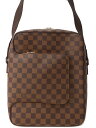 【LOUIS VUITTON】ルイヴィトン『ダミエ オラフMM』N41441 メンズ レディース ショルダーバッグ 1週間保証【中古】
