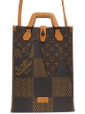 【LOUIS VUITTON】ルイヴィトン『ダミエ ジャイアント ミニトート』N40355 メンズ 2WAYバッグ 1週間保証【中古】