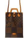【LOUIS VUITTON】ルイヴィトン『ダミエ ジャイアント ミニトート』N40355 メンズ 2WAYバッグ 1週間保証【中古】