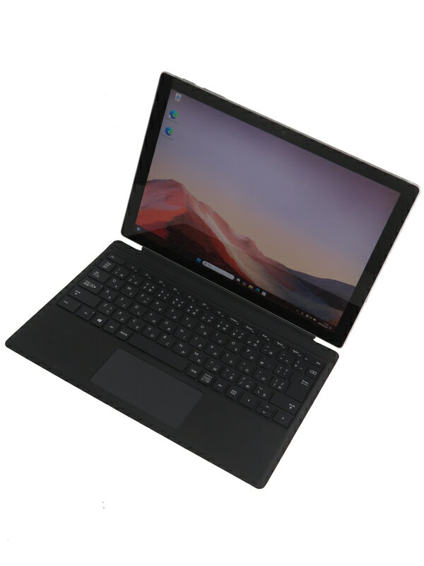 【Microsoft】マイクロソフト『Surface Pro7 Core i5 / 8GB / 128GB プラチナ タイプカバー同梱』QWU-00006 2020年2月発売 タブレット 1週間保証【中古】