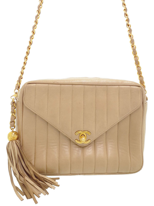 【CHANEL】シャネル『マドモアゼル チェーンショルダーバッグ』レディース 1週間保証【中古】
