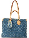 【LOUIS VUITTON】ルイヴィトン『モノグラム デニム オンザゴーMM』M46871 レディース 2WAYバッグ 1週間保証【中古】