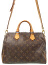 【LOUIS VUITTON】ルイヴィトン『モノグラム スピーディ バンドリエール30』M41112 レディース 2WAYバッグ 1週間保証【中古】