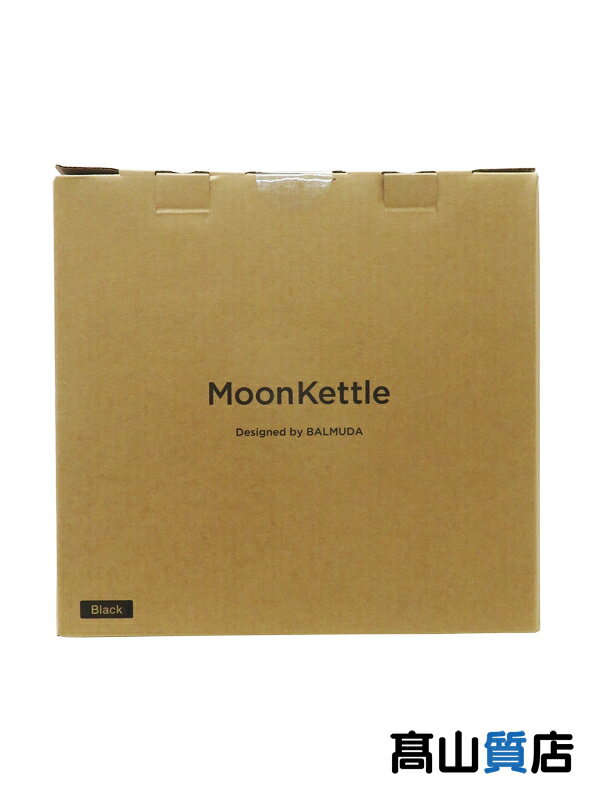 【BALMUDA】【未使用品】バルミューダ『MoonKettle / ブラック』KPT02JP-BK 調理家電 1週間保証【中古】