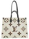 【LOUIS VUITTON】ルイヴィトン『モノグラム ジャングル オンザゴーGM』M44675 レディース 2WAYバッグ 1週間保証【中古】