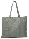 【PRADA】プラダ『レザートートバッグ』メンズ レディース 1週間保証【中古】