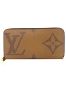 【LOUIS VUITTON】ルイヴィトン『ジャイアント モノグラム リバース ジッピーウォレット』M69353 レディース ラウンドファスナー長財布 1週間保証【中古】