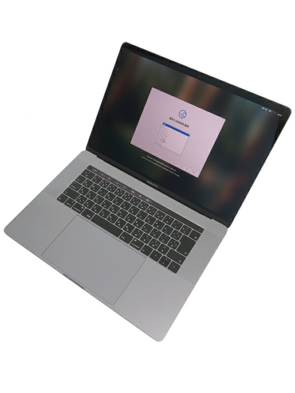 【Apple】アップル『15インチ MacBook Pro 2018 2.2GHz 6コア 16GB 256GB スペースグレイ』MR932J/A ノートパソコン 1週間保証【中古】