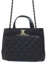 【CHANEL】シャネル『マトラッセ ビジネス アンフィニ 2WAYハンドバッグ』A93750 レディース 2WAYバッグ 1週間保証【中古】