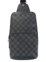 【LOUIS VUITTON】ルイヴィトン『ダミエ グラフィット アヴェニュー スリングバッグ』N41719 メンズ ボディバッグ 1週間保証【中古】